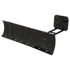 vidaXL Snežni plug za štirikolesnik 150x38 cm črn