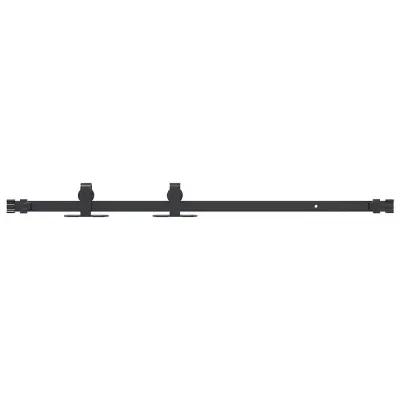 vidaXL Komplet drsnih vrat omarice 91 cm ogljikovo jeklo