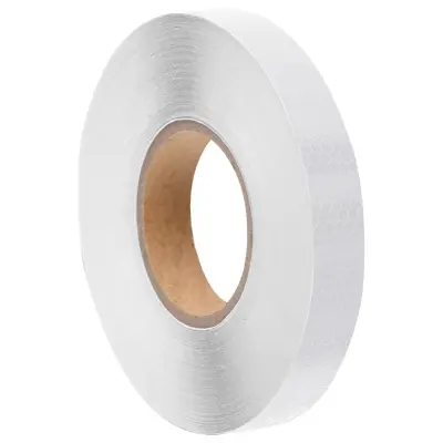 vidaXL Odsevni trak bel 2,5 cm x 50 m PVC