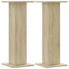 vidaXL Stojalo za zvočnike 2 kosa sonoma hrast 30x30x80 cm inž. les