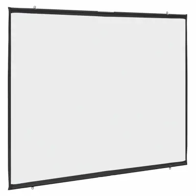 vidaXL Projekcijsko platno Stensko viseče 100-palčno 4: 3