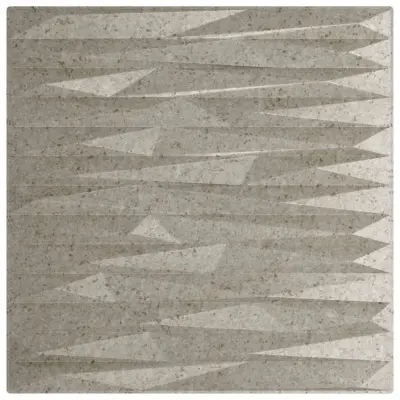 vidaXL Stenski paneli 12 kosov beton 50x50 cm XPS 3 m² kamen