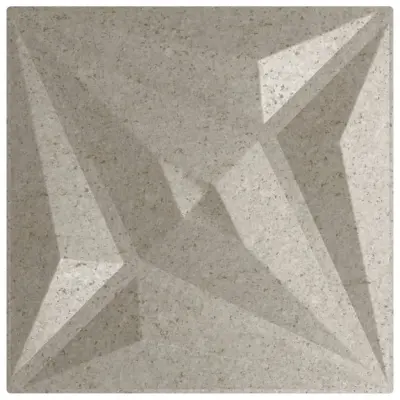 vidaXL Stenski paneli 48 kosov beton 50x50 cm XPS 12 m² zvezda