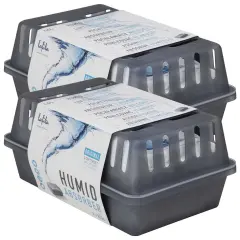 vidaXL Absorberji vlage z vrečkami za ponovno polnjenje 2 kosa 900 g