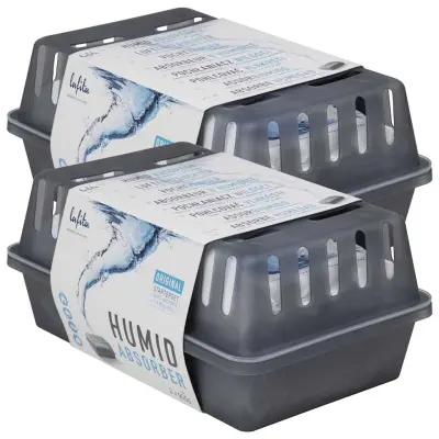 vidaXL Absorberji vlage z vrečkami za ponovno polnjenje 2 kosa 900 g