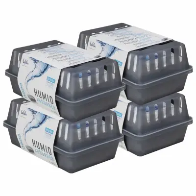 vidaXL Absorberji vlage z vrečkami za ponovno polnjenje 4 kosi 900 g