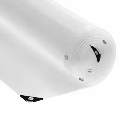 vidaXL Prozorna ponjava z ušesi 2x4 m PVC