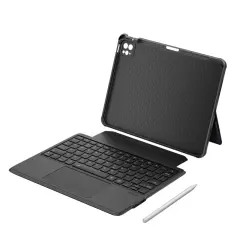 Magnetno ohišje s tipkovnico za iPad 10. generacije 10,9 palca - črno