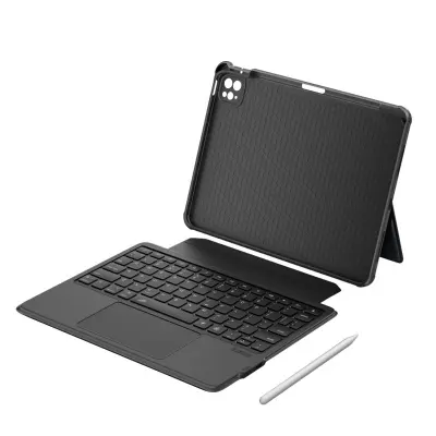 Magnetno ohišje s tipkovnico za iPad 10. generacije 10,9 palca - črno