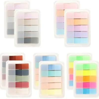 Fluorescentni samolepilni listki, razvrščeni indeksni listki s škatlico