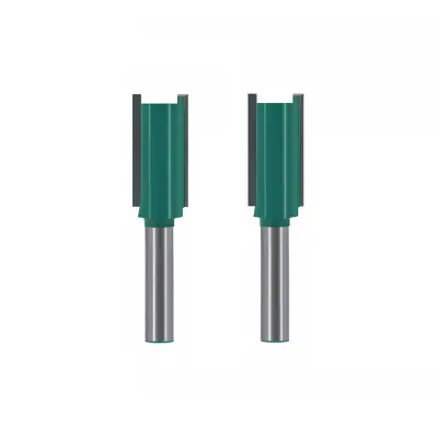 1/4" Ravni rezkar s steblom s rezilom (2 kosa)   B