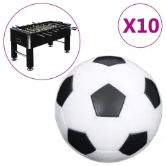 vidaXL Žogice za namizni nogomet 10 kosov 32 mm ABS