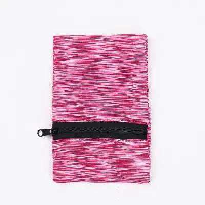Najlonska zapestna denarnica za tek Pink