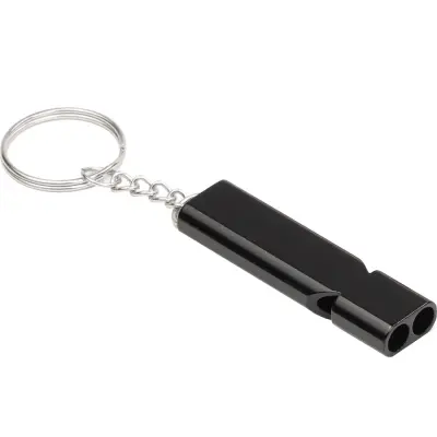 Zasilna piščalka iz aluminijeve zlitine za uporabo na prostem Black