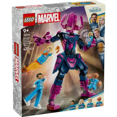 LEGO Super Heroes 76316 Konstrukcijska figura Fantastični štirje proti Galactusu