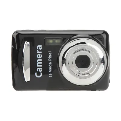 Kompaktni digitalni fotoaparat 1080P, 16 MP z 2,4-palčnim zaslonom - 32 GB Black
