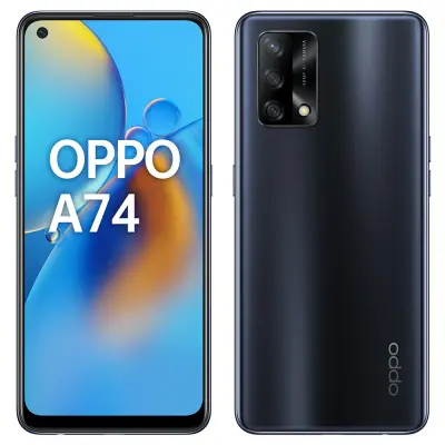 Obnovljeno - znaki rabe - Ecofone A74 crn 4G 128 GB 6 GB ram dual sim