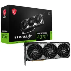 Obnovljeno - kot novo - Grafična kartica Msi Geforce Rtx 4070 Ti Ventus 3X E1 Oc 12Gb Gddr6 Dlss3