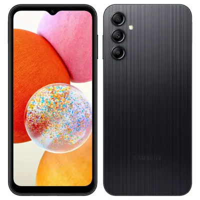Obnovljeno - znaki rabe - Ecofone Galaxy A14 crn 64 GB 4 GB ram dual sim