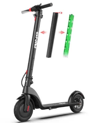 RING RX8 električni skiro + čelada + torbica + vzvratno ogledalo