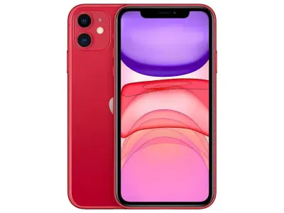 Obnovljeno - znaki rabe - iPhone 11 128 GB rdeča obnovljeni