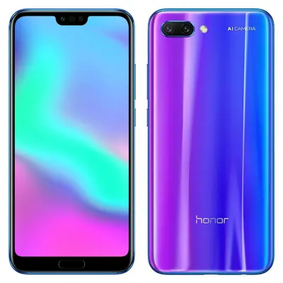 Obnovljeno - znaki rabe - Ecofone Honor 10 modra 64 GB 4 GB ram dual sim