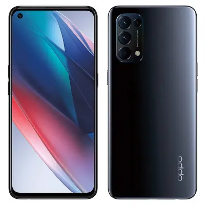 Obnovljeno - znaki rabe - Ecofone Find X3 Lite 5G crn 128 GB 8 GB ram