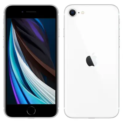 Obnovljeno - znaki rabe - Ecofone iPhone SE (2020) 5G bel 128 GB 3 GB ram