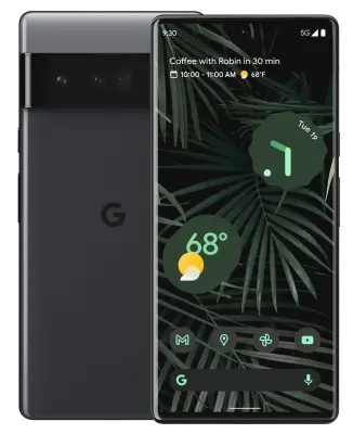 Obnovljeno - znaki rabe - GOOGLE Pixel 6 Pro 5G Dual-SIM črn pametni telefon
