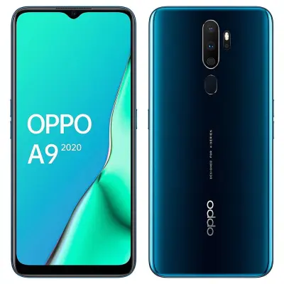 Obnovljeno - znaki rabe - Ecofone A9 (2020) 4G zelen 128 GB 4 GB ram dual sim