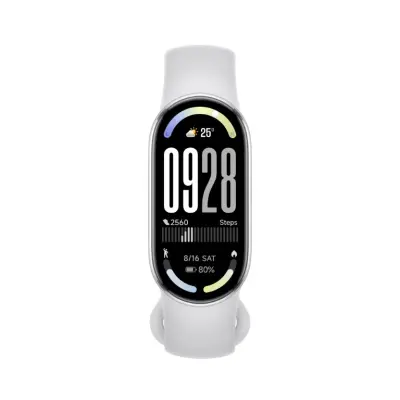 XIAOMI Smart Band 10 srebrna pametna zapestnica