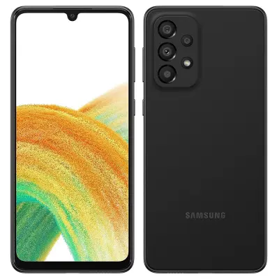 Obnovljeno - znaki rabe - Ecofone Galaxy A33 5G crn 128 GB 6 GB ram