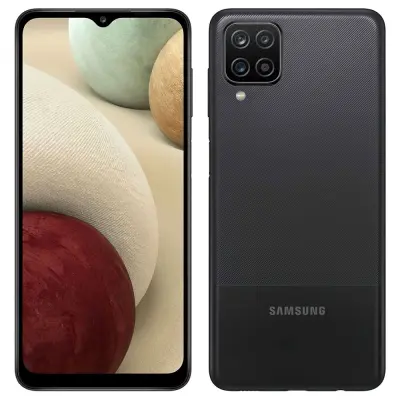 Obnovljeno - znaki rabe - Ecofone Galaxy A12 crn 64 GB 4 GB ram dual sim