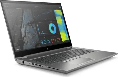 Obnovljeno - znaki rabe - Prenosnik HP ZBook Fury 17 G7 / i9 / RAM 64 GB / SSD Disk / 17,3″ FHD