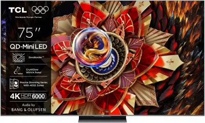 Televizor TCL 4K QD-Mini LED HDR PREMIUM 75C9K