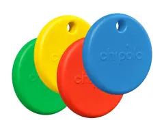 CHIPOLO Pop 4x pametni sledilnik zelen, rumen, rdeč, moder