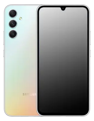 Obnovljeno - znaki rabe - Pametni telefon Samsung Galaxy A34 6GB 128GB 6,6 ''5G srebro
