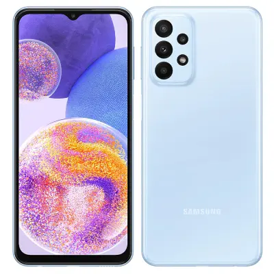Obnovljeno - znaki rabe - Ecofone Galaxy A23 5G moder 64 GB 4 GB ram
