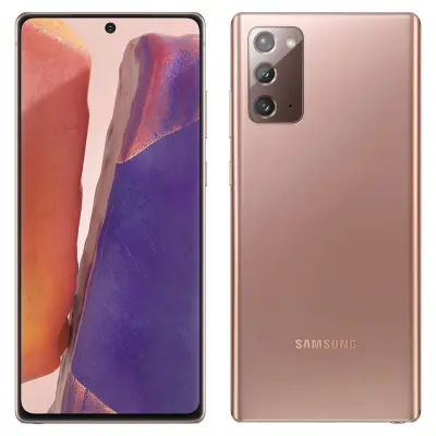 Obnovljeno - znaki rabe - Ecofone Galaxy Note 20 roza 256 GB 8 GB ram