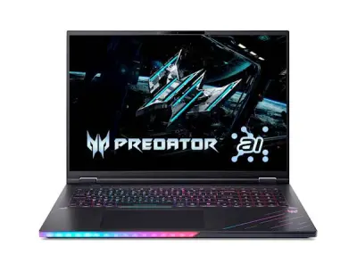 Prenosnik ACER PH18-73-90M8, Ultra 9 275HX, 64 GB RAM, 1 TB SSD, 45,72 cm (18''), WQUXGA 120Hz, RTX 5090 24GB, W11P, AI