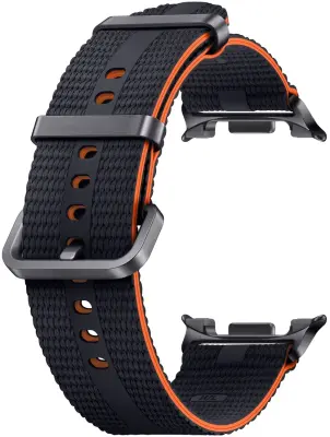 SAMSUNG Galaxy Watch8 Athleisure (M/L) črn pašček