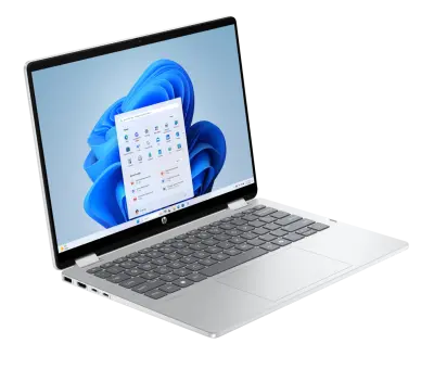 Prenosnik HP Omnibook 5 Flip, 35,6 cm (14"), i5-1334U, 16 GB RAM, 1 TB SSD, W11H, Silver