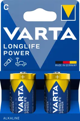 Komplet baterij VARTA Longlife Power C, 2 kosa