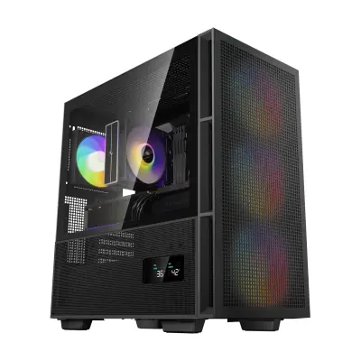 Namizni računalnik UVI CORE BBAM56 Black Ryzen 5 7500F, RTX 5060 8GB, 1TB SSD, 32GB RAM, 850W, W11 Home|Gaming