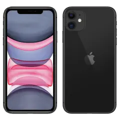 Obnovljeno - znaki rabe - Ecofone iPhone 11 crn 128 GB 4 GB ram dual sim