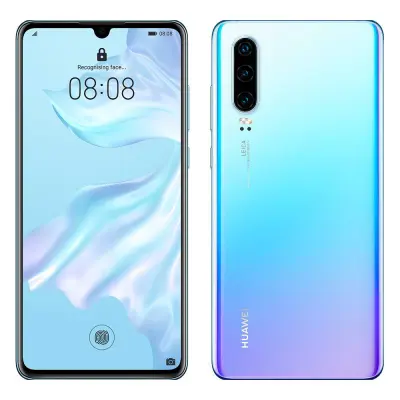 Obnovljeno - znaki rabe - Ecofone P30 4G svetlo moder 128 GB 6 GB ram