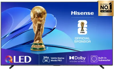Smart TV HISENSE 98E7Q, 248 cm (98''), QLED