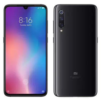 Obnovljeno - znaki rabe - Ecofone Mi 9 crn 64 GB 6 GB ram dual sim