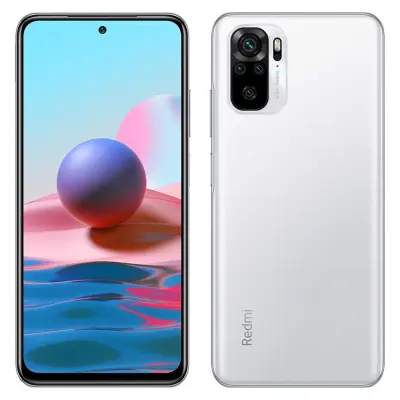 Obnovljeno - znaki rabe - Ecofone Redmi Note 10 bel 128 GB 4 GB ram