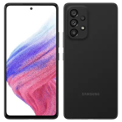 Obnovljeno - kot novo - Ecofone Galaxy A53 5G crn 128 GB 6 GB dual sim